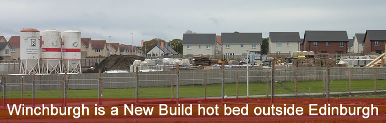 Winchburgh is a new build hot bed 8 miles from Edinburgh