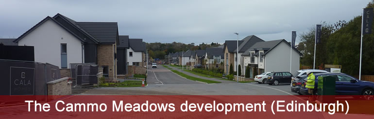 Cammo Meadows is a new build development to the North West of Edinburgh
